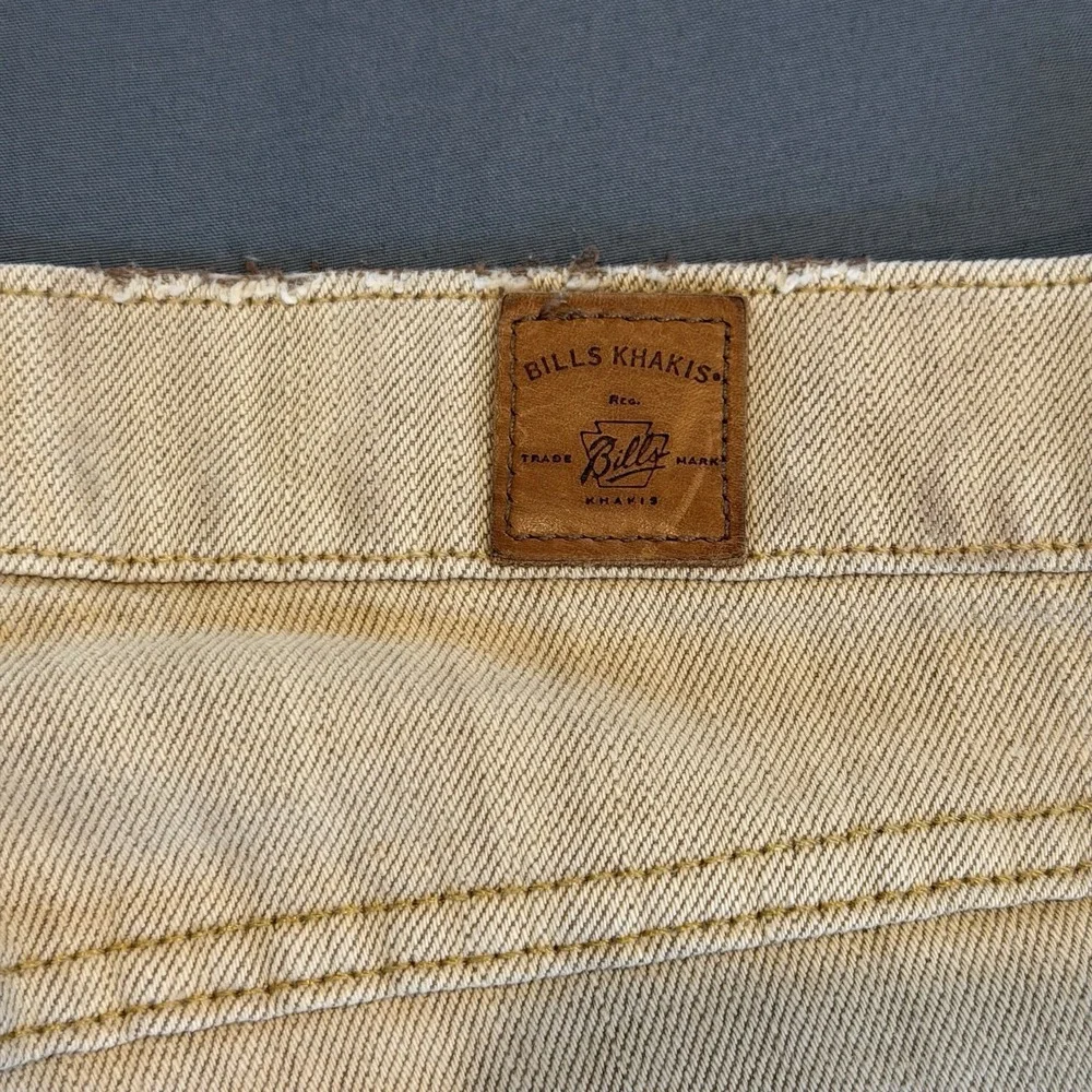 Bills Khakis Canvas 5 Pocket Pants 32-33x27 Tan USA, No size Tag See Measurement